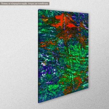 Πίνακας σε καμβά Abstract selection LXVIII Όψη 1 2