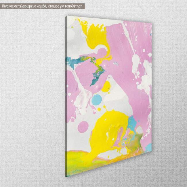 Canvas print Abstract selection LXXVI, side