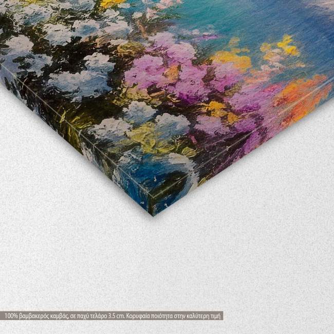 Canvas print House near sea I, detail