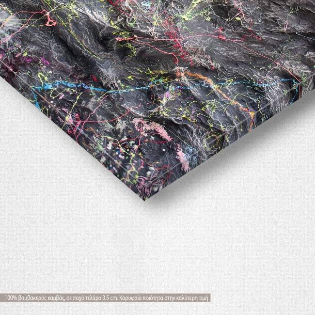 Canvas print Abstract selection LXXIX, detail