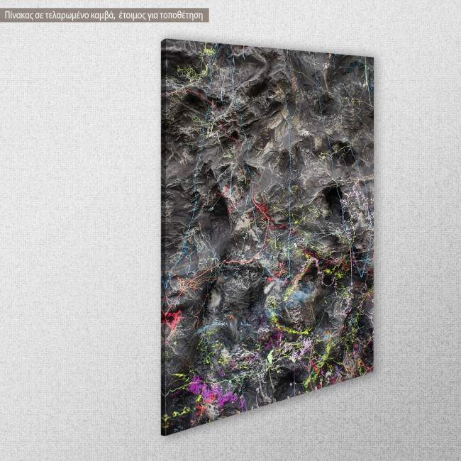 Canvas print Abstract selection LXXX, side