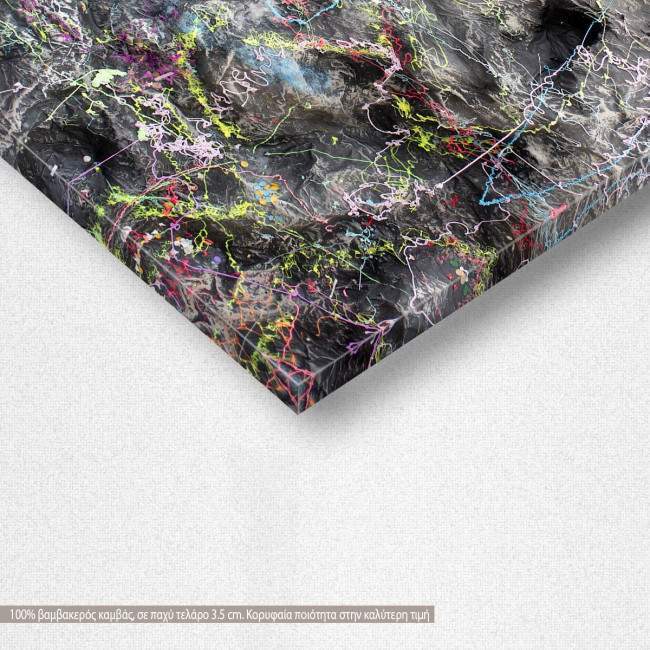 Canvas print Abstract selection LXXX, detail