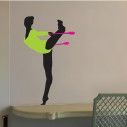 Wall stickers Rhythmic gymnastics, clubs