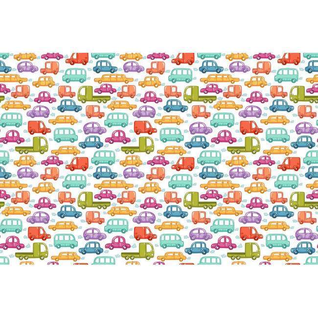Wallpaper Doodle cars, pattern