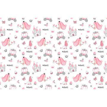 Wallpaper Little princess, pattern 2