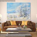 Canvas print Winter landscape