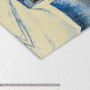 Canvas print  Rustic church in winter rural landscape, detail