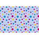Wallpaper Polka dot (blue), pattern