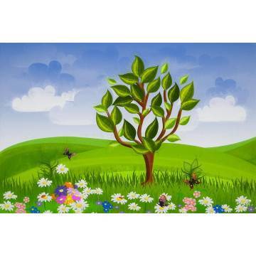 Ταπετσαρία τοίχου Cute landscape 2