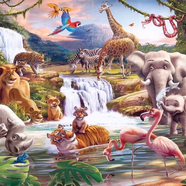 Wallpaper Jungle adventure