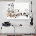 Canvas print Street cosy