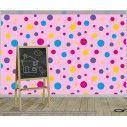 Wallpaper Polka dot (roz), pattern