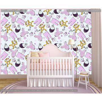 Wallpaper Monkeys !(girl) pattern