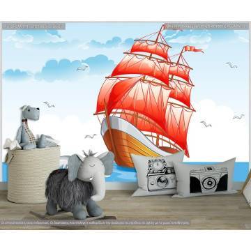 Wallpaper Sail ship