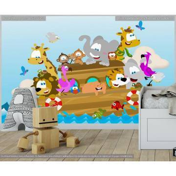 Ταπετσαρία τοίχου Η κιβωτός του Νώε