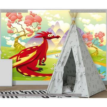 Wallpaper Red dragon