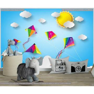 Wallpaper Kites in the sky