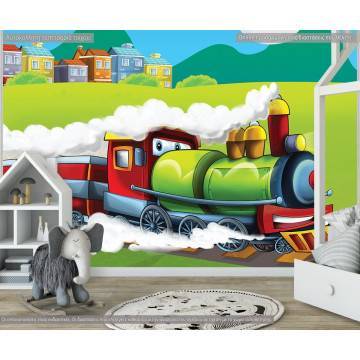 Wallpaper Steaming train