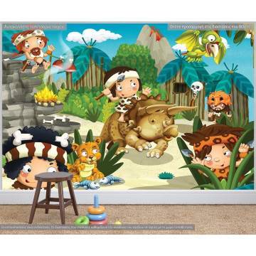 Wallpaper Stoneage scene