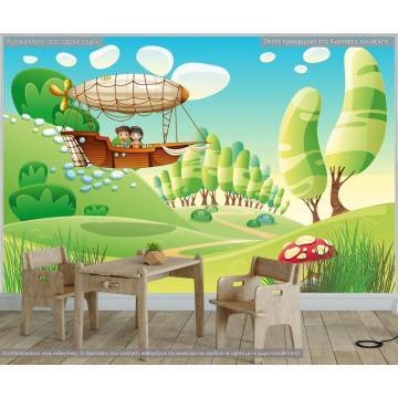 Wallpaper Air balloon ride