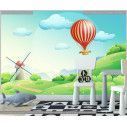 Wallpaper Air balloon at countryside