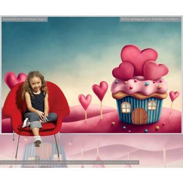 Ταπετσαρία τοίχου Sweet love