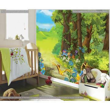 Wallpaper Forest scene