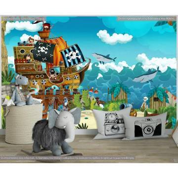 Wallpaper Pirate island