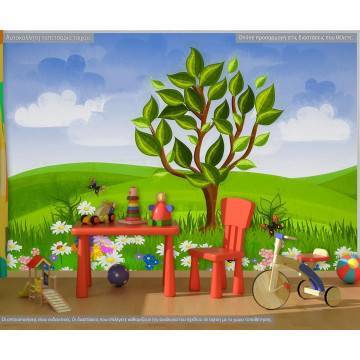Ταπετσαρία τοίχου Cute landscape