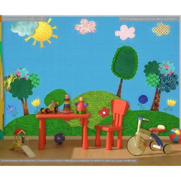 Wallpaper Scenery with patterns