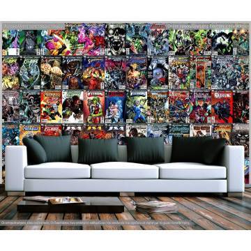 Ταπετσαρία τοίχου Comic wallpaper  Ι