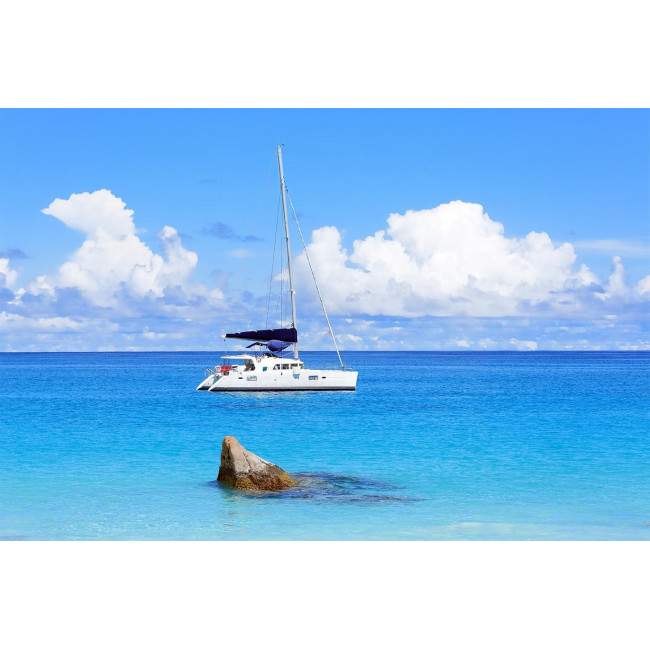 Wallpaper blue journey