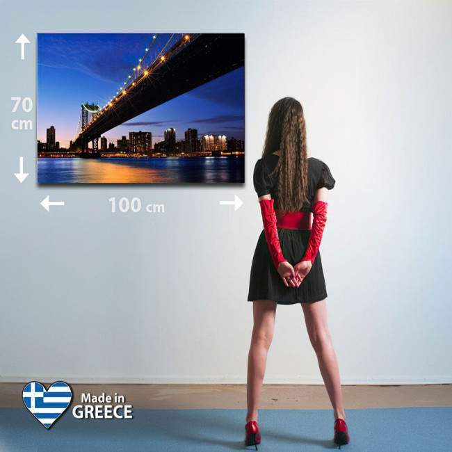 Πίνακας σε καμβά Νέα Υόρκη γέφυρα, Manhattan bridge