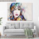 Canvas print Beautiful woman face
