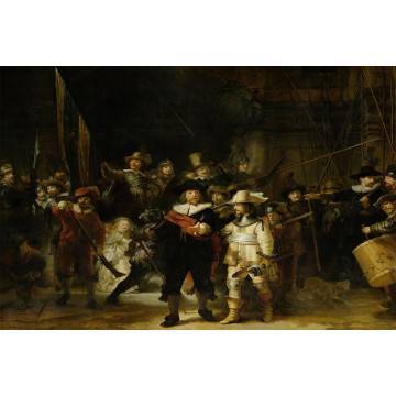 Ταπετσαρία τοίχου The night watch, Rembrandt 2