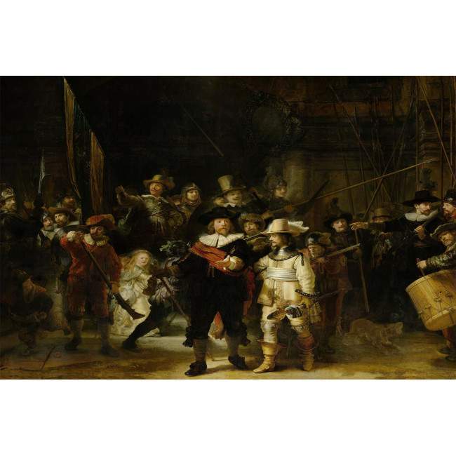 Wallpaper The night watch, Rembrandt