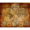 Wallpaper World map vintage II