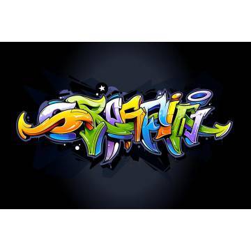 Ταπετσαρία τοίχου Graffiti 2