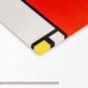 Canvas print Composition with red, blue and yellow, Mondrian P., detail