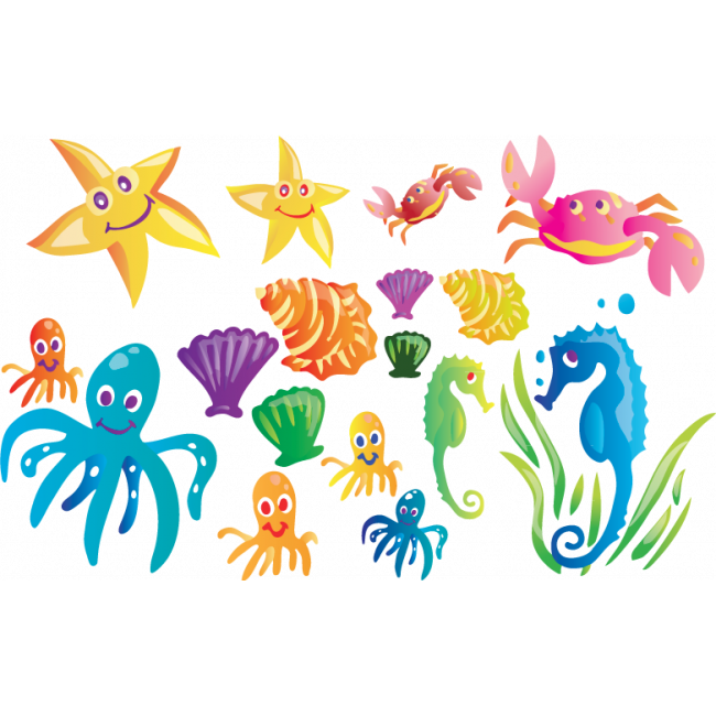 Kids wall stickers Mini Collection, Underwater World