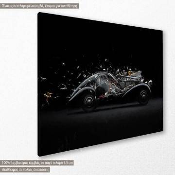 Canvas print Vintage car painting 2