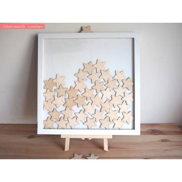 Wishes board Frame with stars