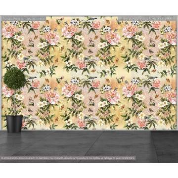 Wallpaper Floral pattern, pattern