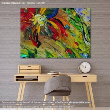 Canvas print Abstract painting VII
