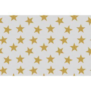 Wallpaper Golden stars  pattern 2
