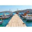 Wallpaper Syros fishing boats