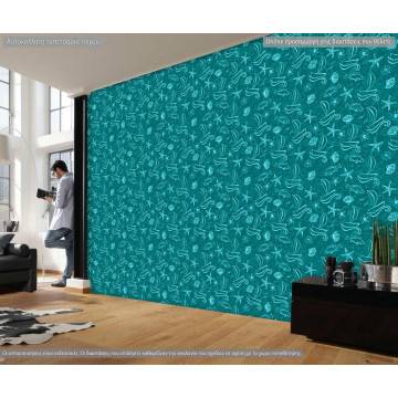 Wallpaper Sealife pattern pattern