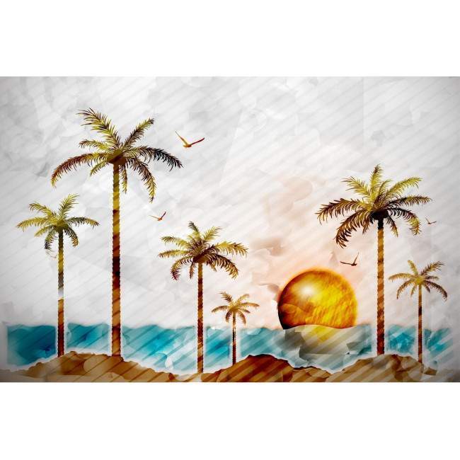 Wallpaper Tropical landscape