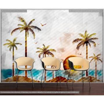 Wallpaper Tropical landscape