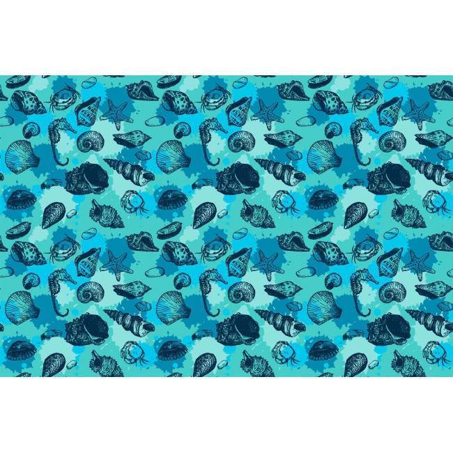 Wallpaper Seashells pattern